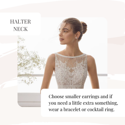 Halter neck dress tips