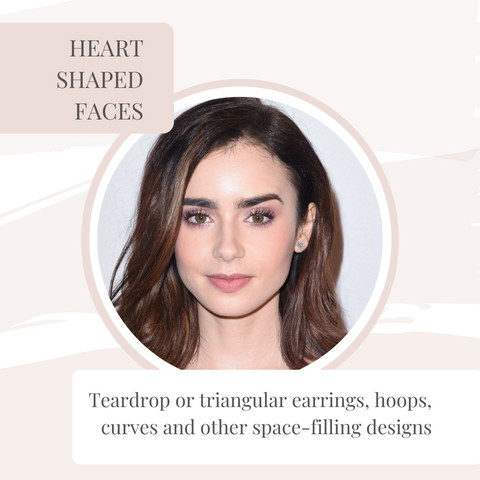 Heart shape face example