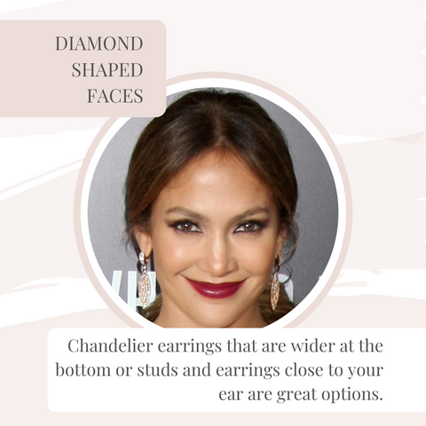 Diamond face shape example