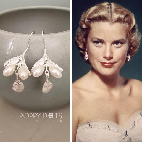 Sterling Silver & Freshwater Pearl Preciosa Earrings