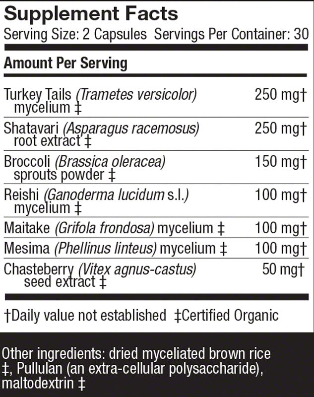 MycoBotanicals ® Woman Capsules - Host Defense Mushrooms