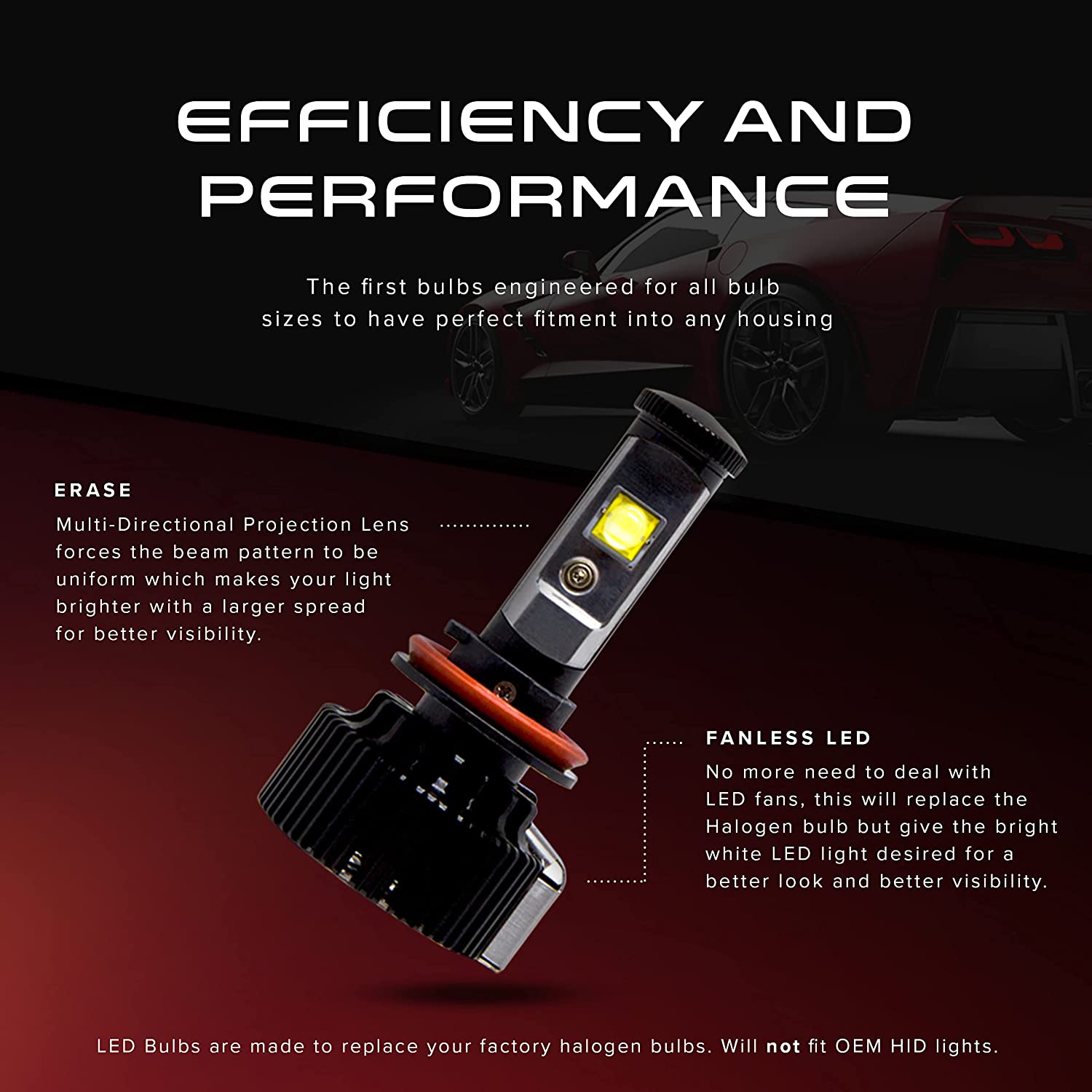 2006-2015 Honda Civic LED Low Kit - 9006 – Elite Vision Accessories