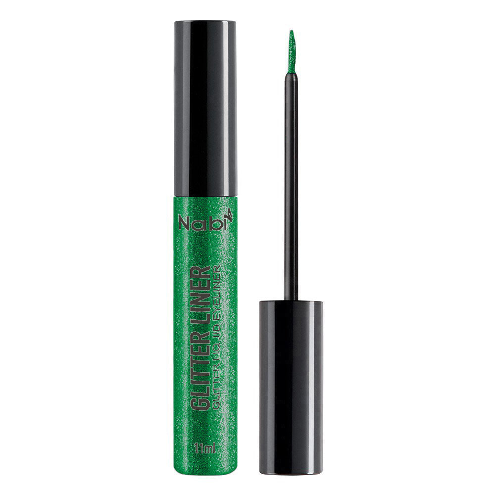 green liquid eyeliner