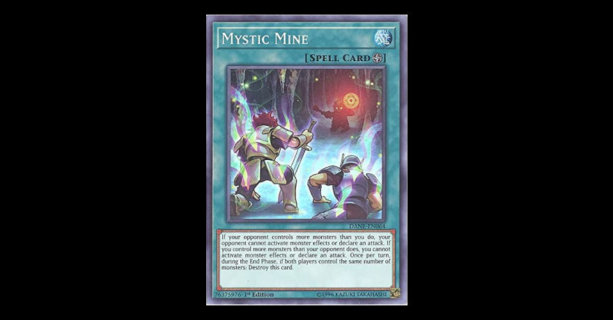 mystic mine yugioh card