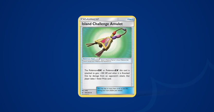 banned island challange amulet Pokémon card