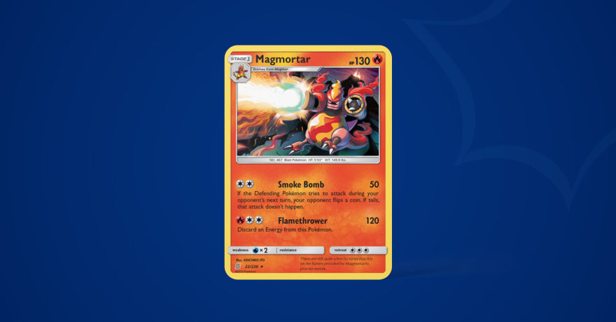 magmortar banned Pokémon card