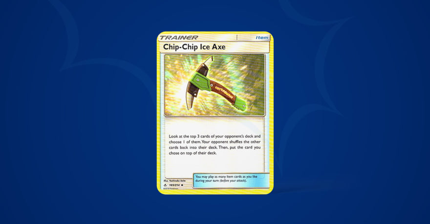 chip-chip ice axe banned Pokémon card