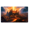 Flames Engulf the Chaotic City Playmat