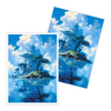 Island and Calming Blue Waters Card Sleeves