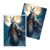 Moonlit Samurai Bunny Card Sleeves