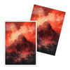 Mountain under the Red Sky Card Sleeves