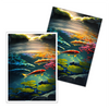 Peaceful Koi Reflections Card Sleeves