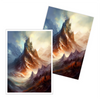 Snow-Capped Mountain Peak Card Sleeves