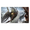 Angel And Demon Winter Battle Mouse Pad