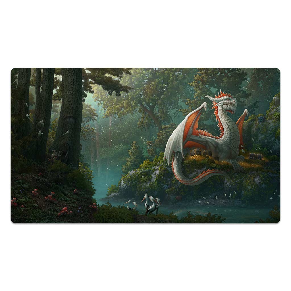 Beautiful Serpent In The Woods Playmat