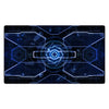 Blue Mech Interface Mouse Pad