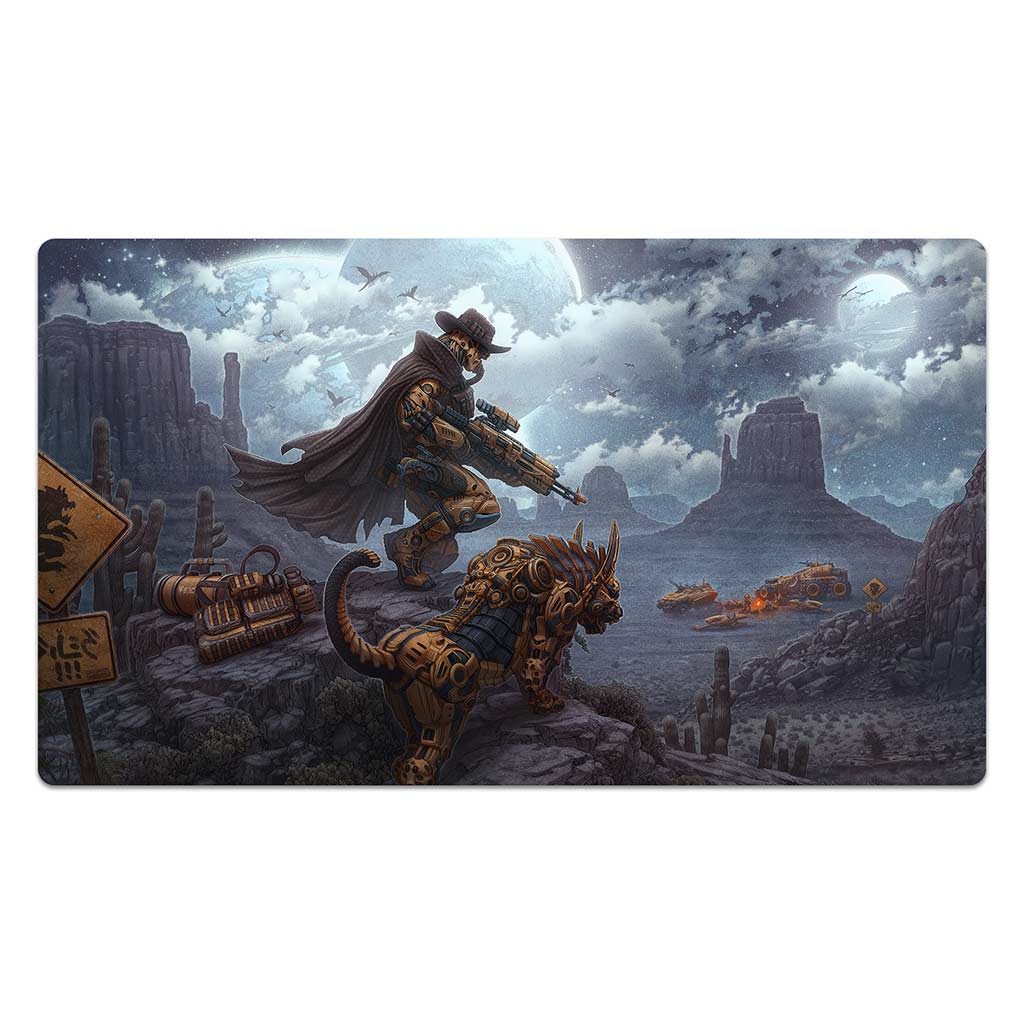 Bounty Hunter And His Companion Playmat