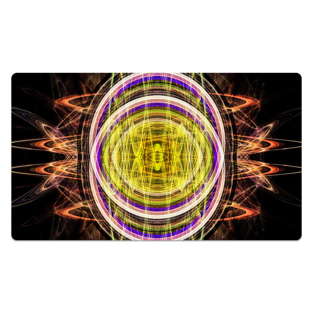 Chaotic Sound Waves Mouse Pad