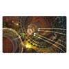 Collision In The Galaxy Mouse Pad