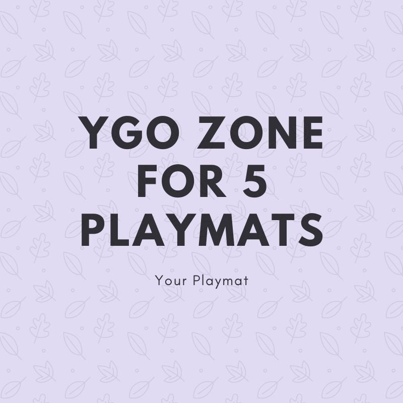 YGO Zone for 5 Playmats