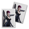 Cyber Lady Card Sleeves