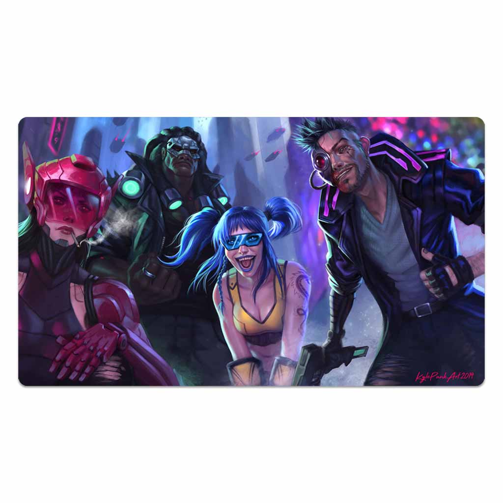 Cyberpunk Gang Playmat