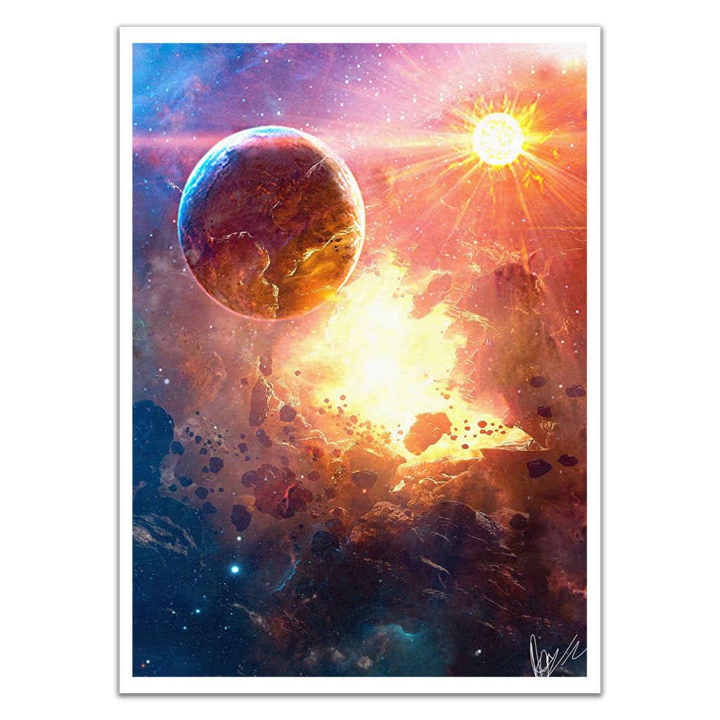 Falverent Celestial Cluster of Admada V1 Card Sleeves