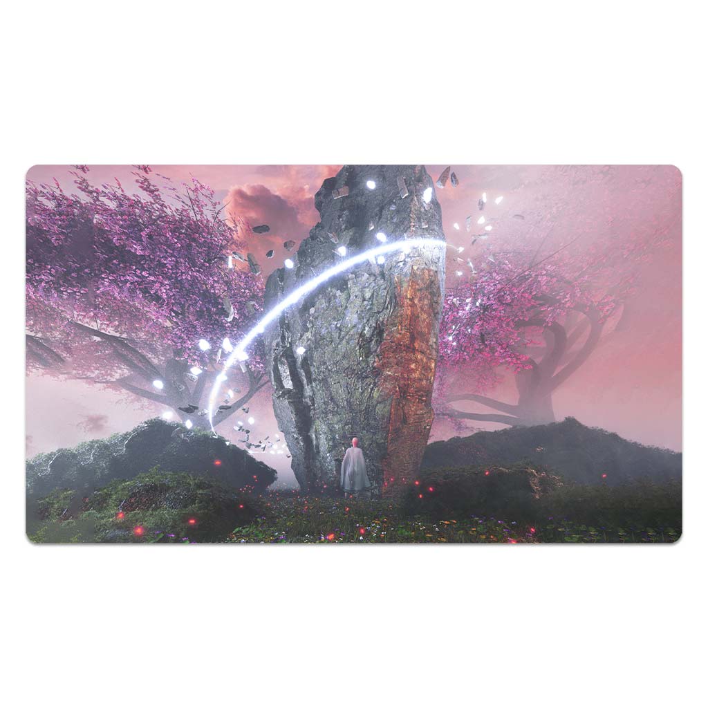 Finding The Stone Of Immortality Playmat