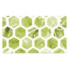Green Hexagonal Strata Mouse Pad