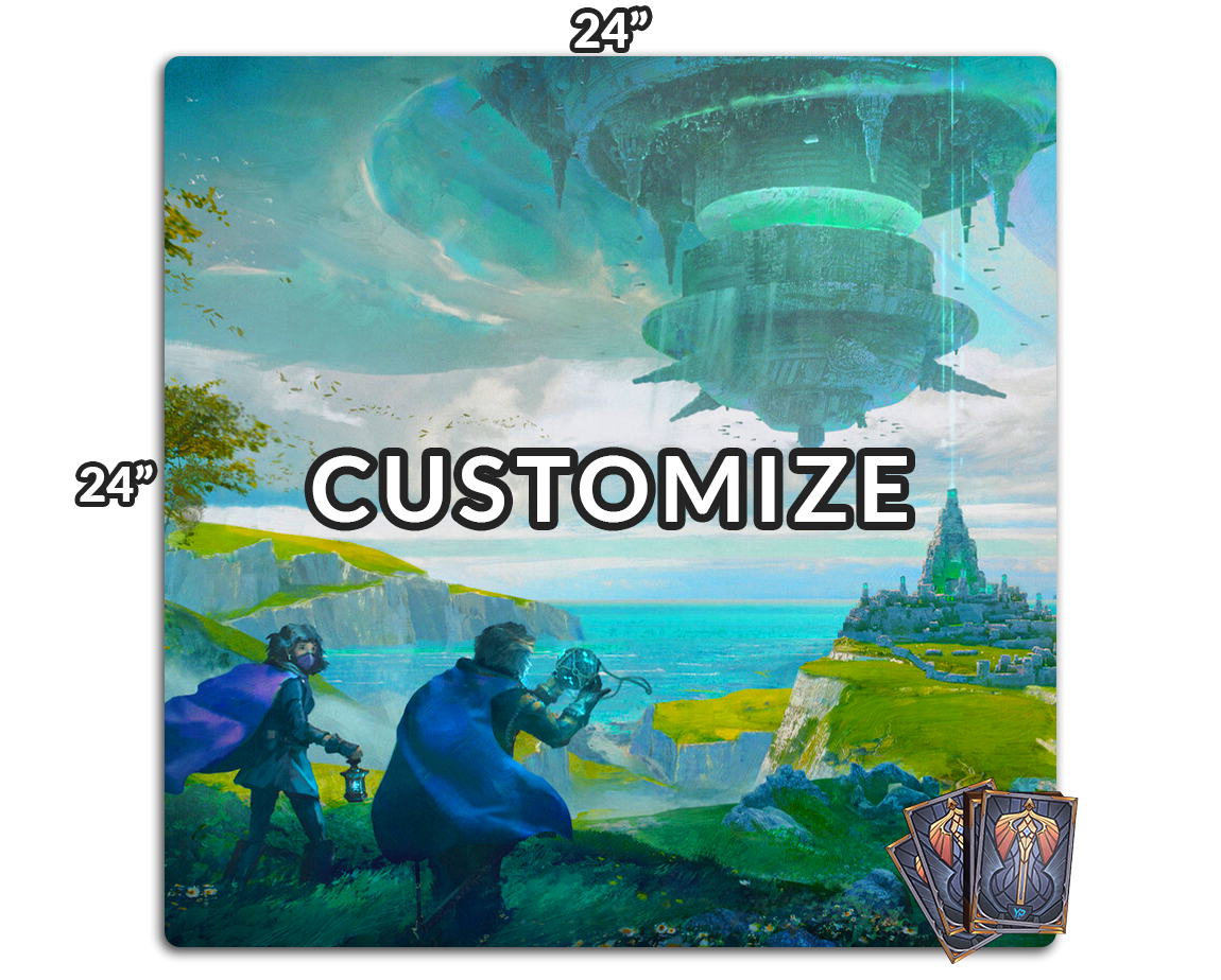 Large Custom Playmat 24 by 24