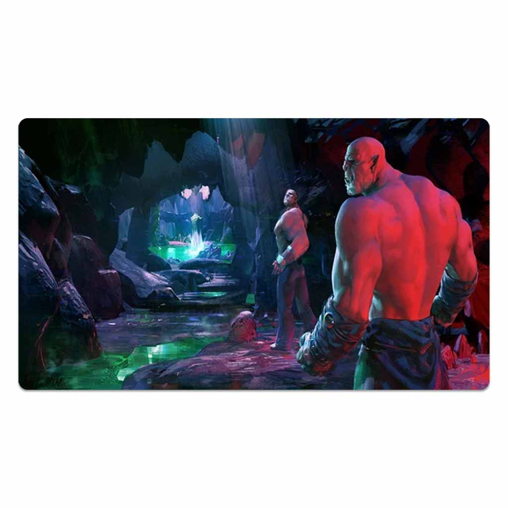 Orcs Preparing For Battle Mouse Pad