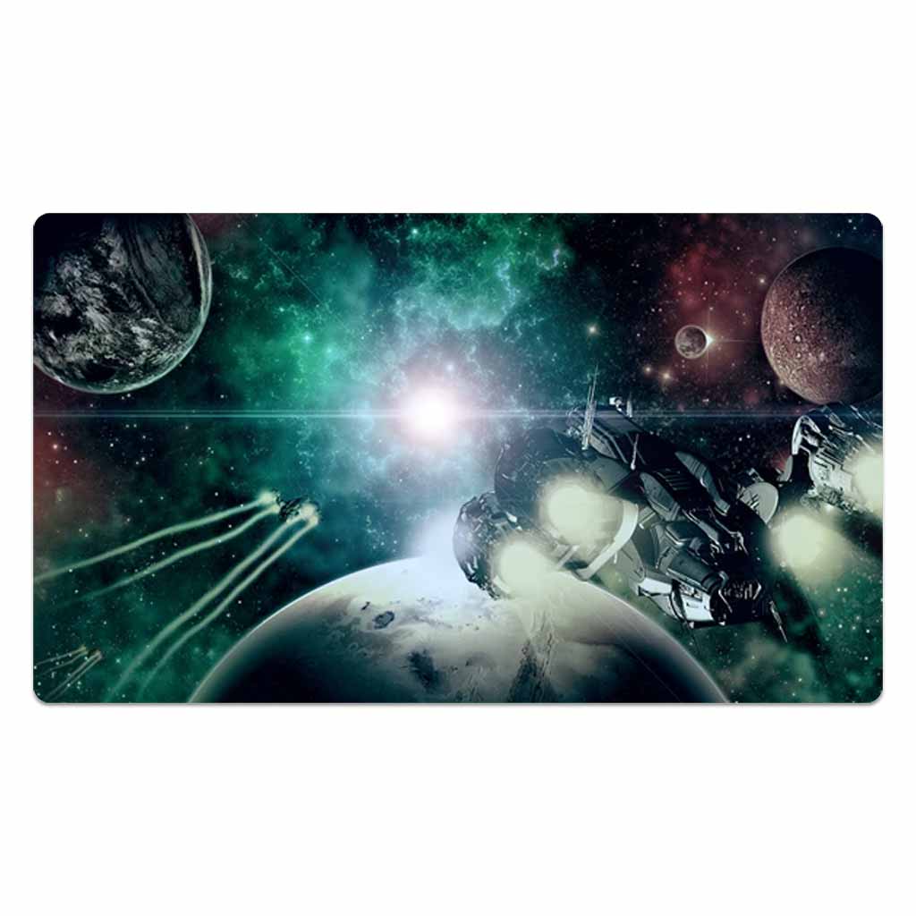 Outer Space Journey Mouse Pad