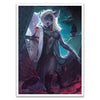 Sexy Evil Witch Humanoid Cat Card Sleeves