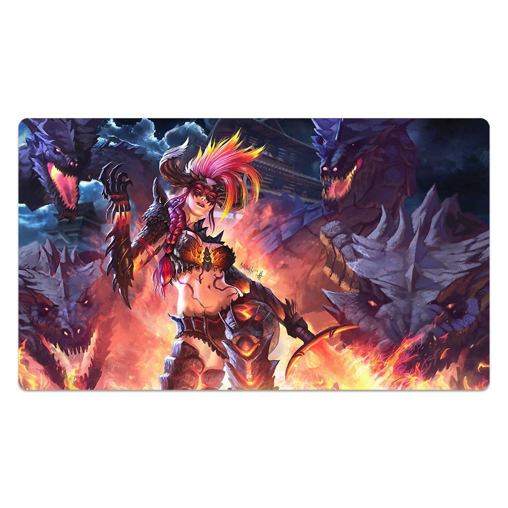 Shura Sorceress Of Yamato Playmat