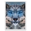 Tiger Polygon Symmetry Card Sleeves