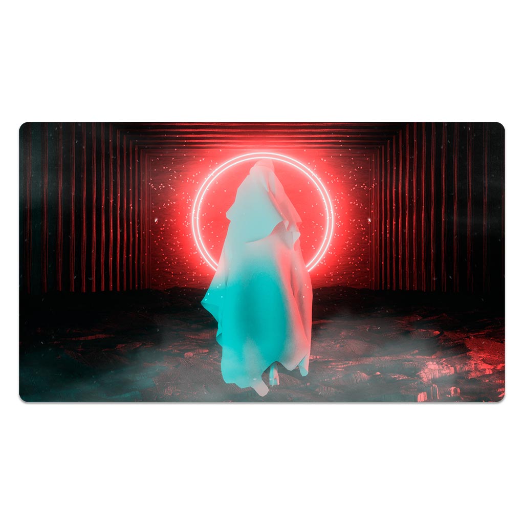 The Floating Faceless Mage Mouse Pad