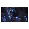 The Black Inferno Dragon's Azure Mouse Pad