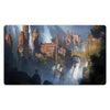 waterfall gate to a long forgotten ancient city Playmat