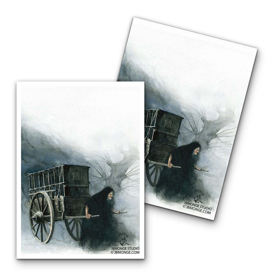 Witch Cart Card Sleeves