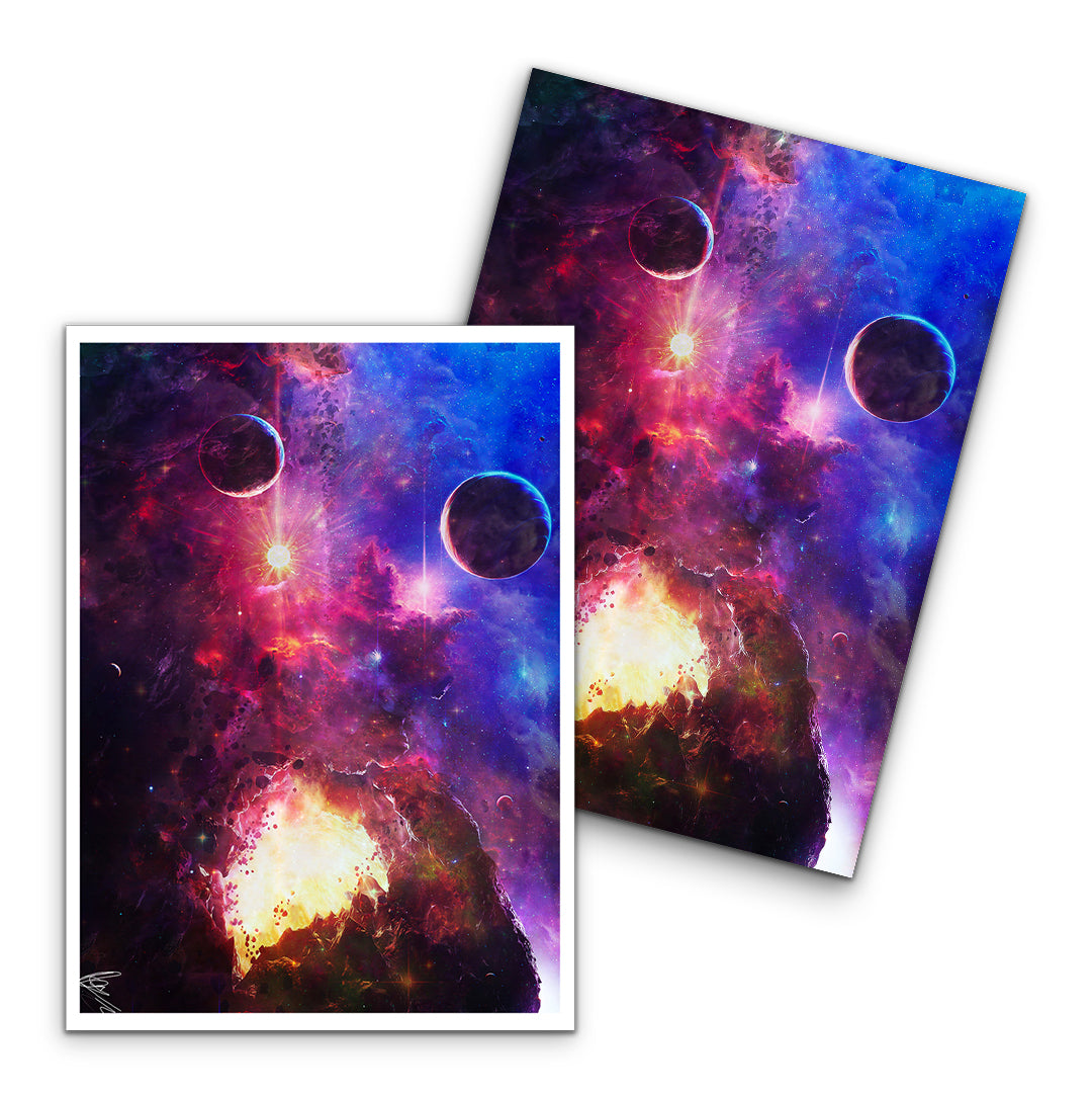 Zelnok Planetary Structure Card Sleeves