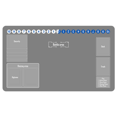 High Tech Mechanical Board Playmat