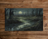 Pestilent Marshland - MTG Playmat - 24 x 14 inches - MTG Gifts - Magic The Gathering Gifts - Stitched Playmat