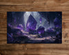 The Enchantment of the Crystalline Depths - MTG Playmat - 24 x 14 inches - MTG Gifts - Magic The Gathering Gifts - Stitched Playmat