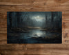 Swamp Death Embrace - MTG Playmat - 24 x 14 inches - MTG Gifts - Magic The Gathering Gifts - Stitched Playmat