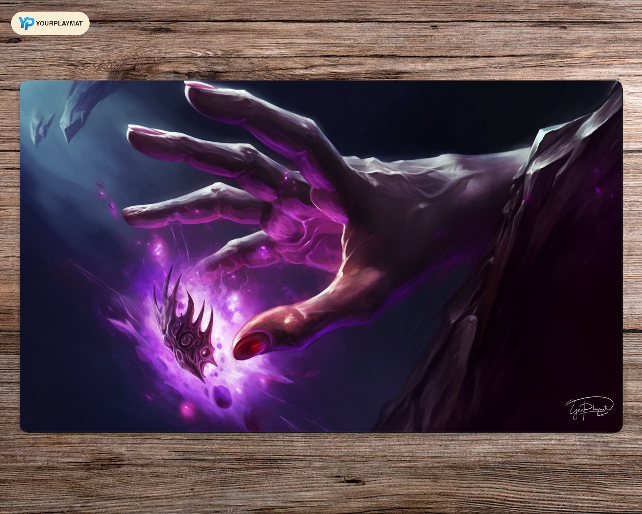 Demon's Grasp - MTG Spielmatte - 24 x 14 inches - MTG Geschenke - MTG Zubehör - Magie Tischmatte