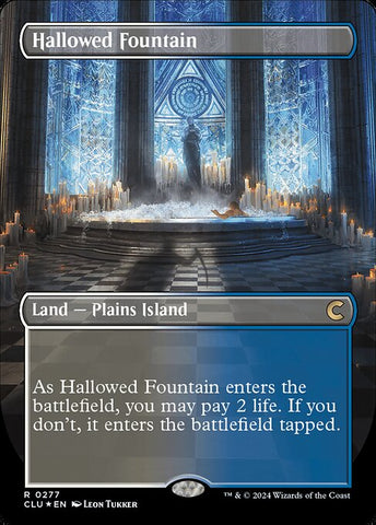 hallowed fountain clue edition