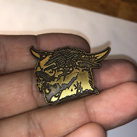 hurloon minotaur pin