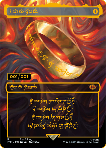 The One Ring MTG art