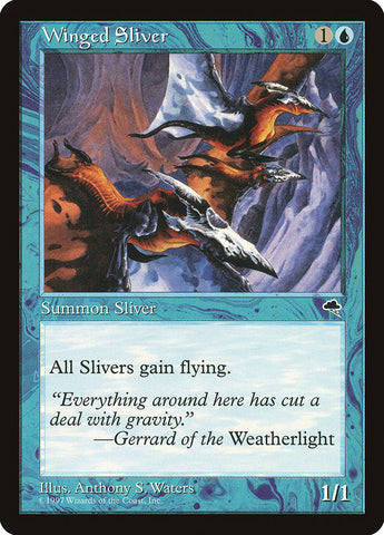 winged sliver