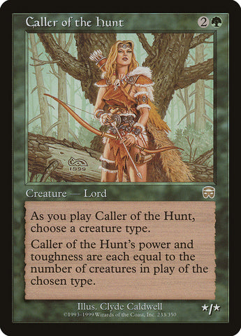 caller of the hunt art